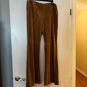 Nobo flare stretch corduroy pants